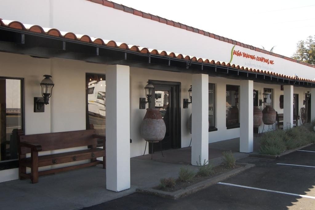 Same commercial exterior after full repaint