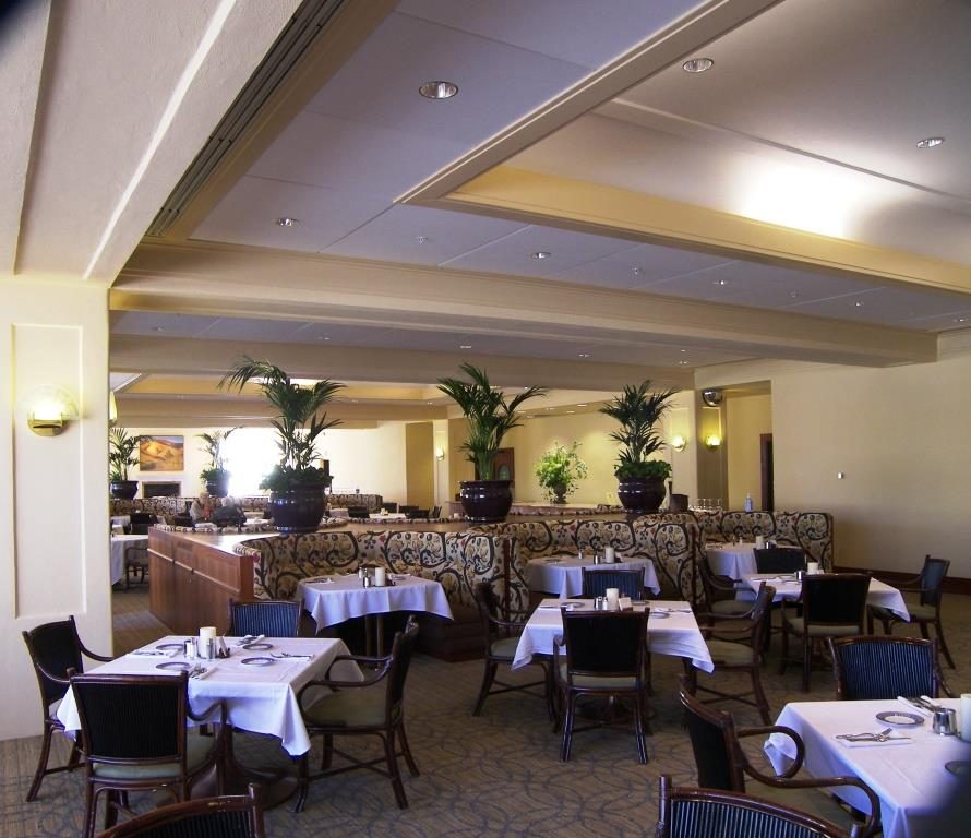 Restaurant dining room interior